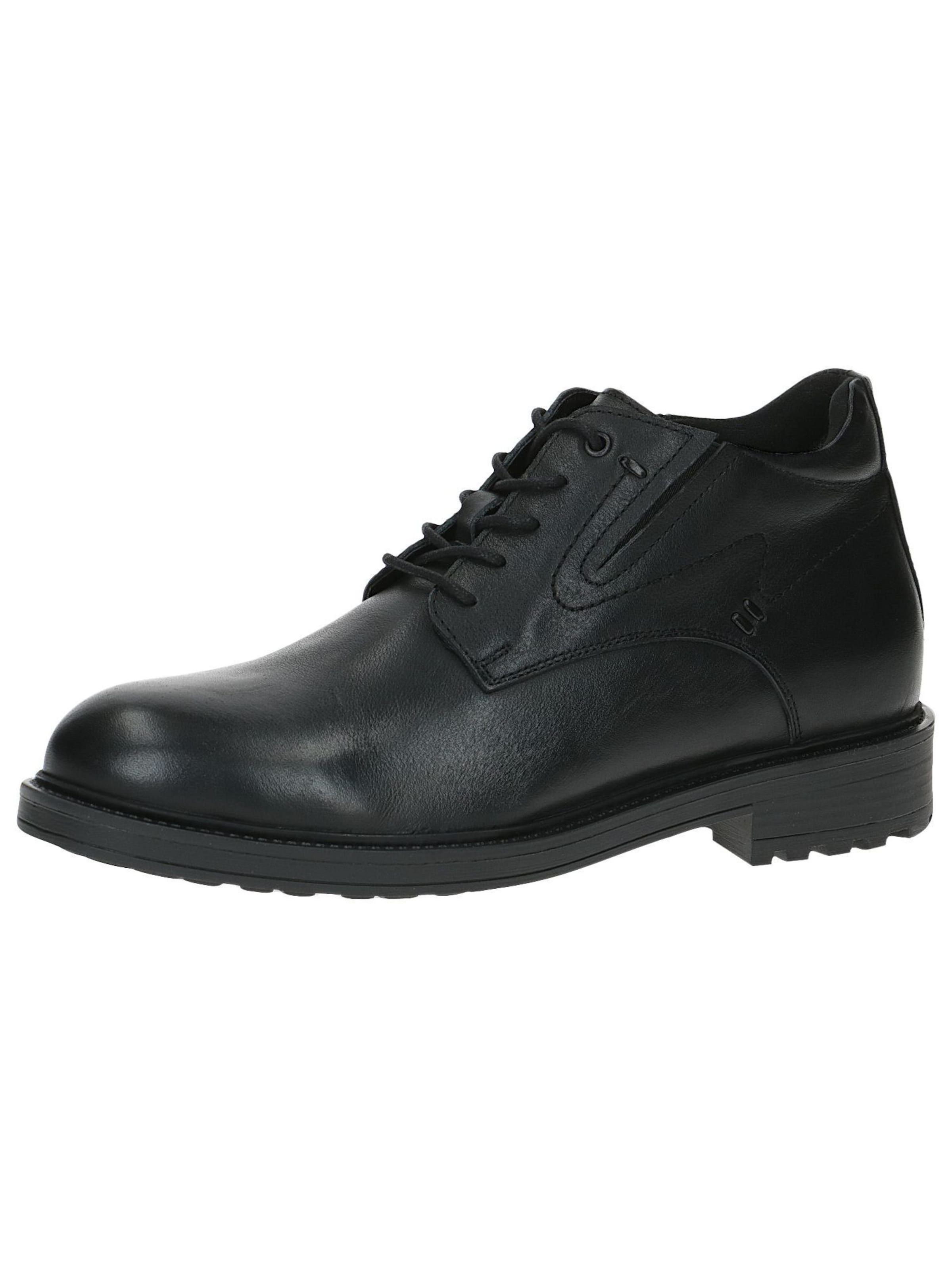 CAPRICE Schnürboots in Schwarz: Vorderseite