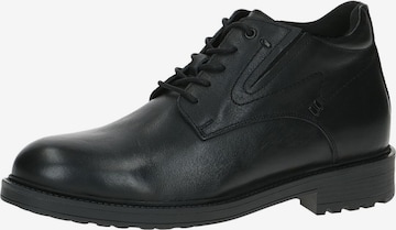 CAPRICE Lace-up boots in Black: front