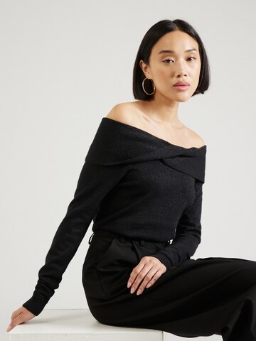 Lauren Ralph Lauren Пуловер в черно: отпред