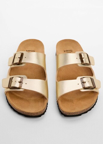 MANGO TEEN Sandals 'Aleg' in Gold