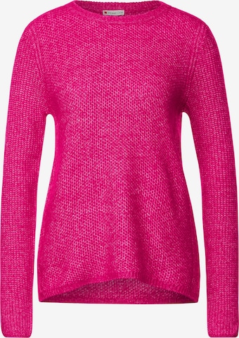 STREET ONE Sweater in Pink: front