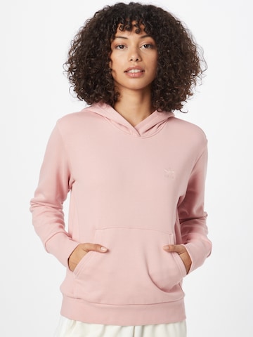 Sweat-shirt ADIDAS ORIGINALS en rose : devant