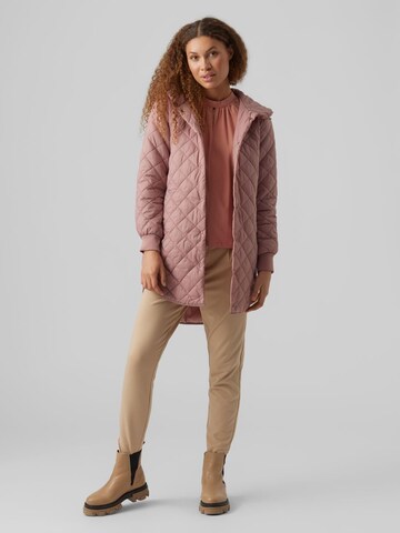 VERO MODA Übergangsjacke in Pink