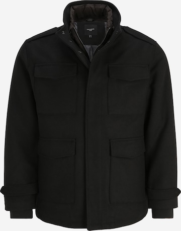 Veste mi-saison 'PARKER' Jack & Jones Plus en noir : devant