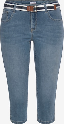 KangaROOS Skinny Jeans in Blue: front