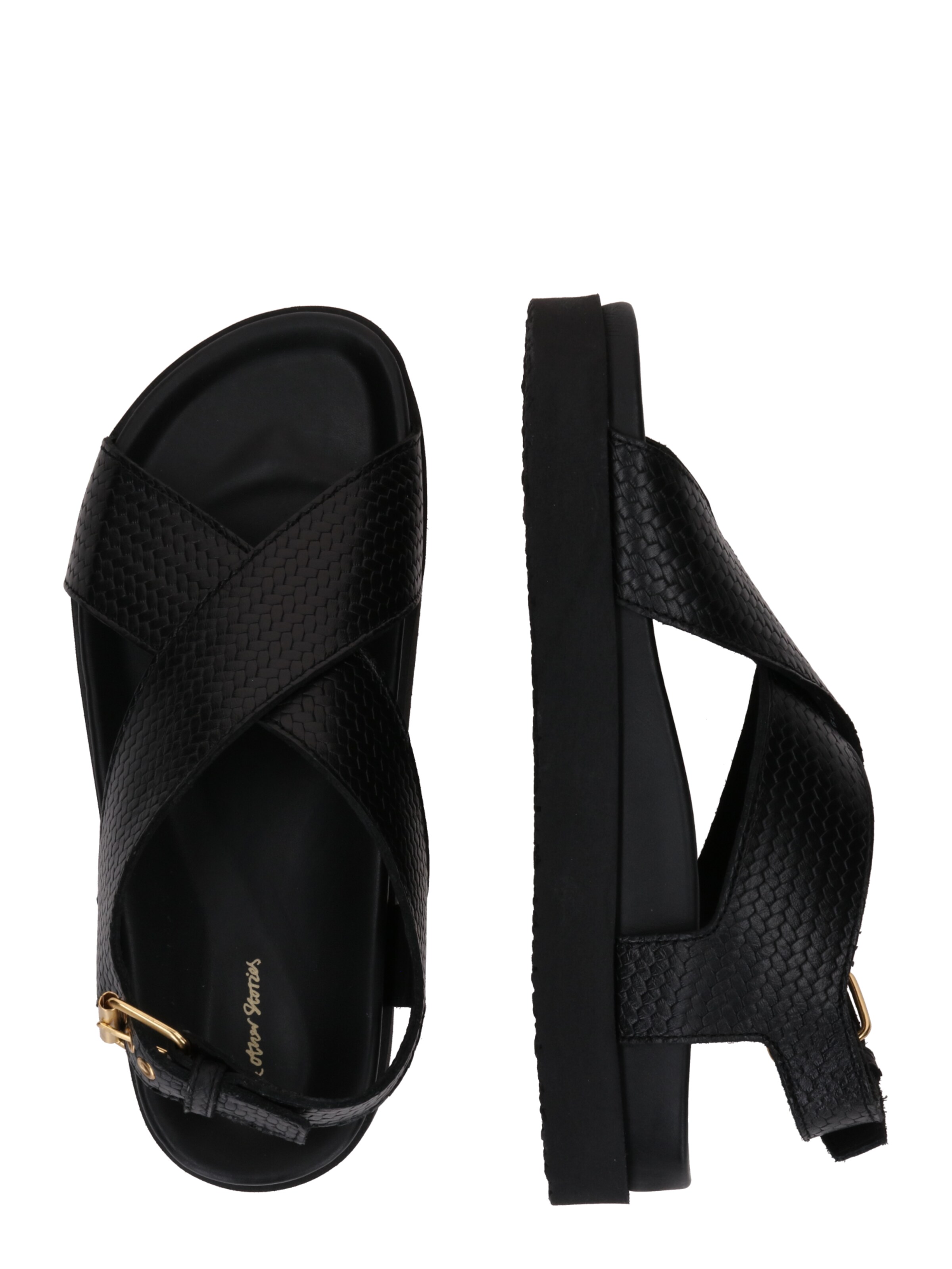 & Other Stories Sandály – černá