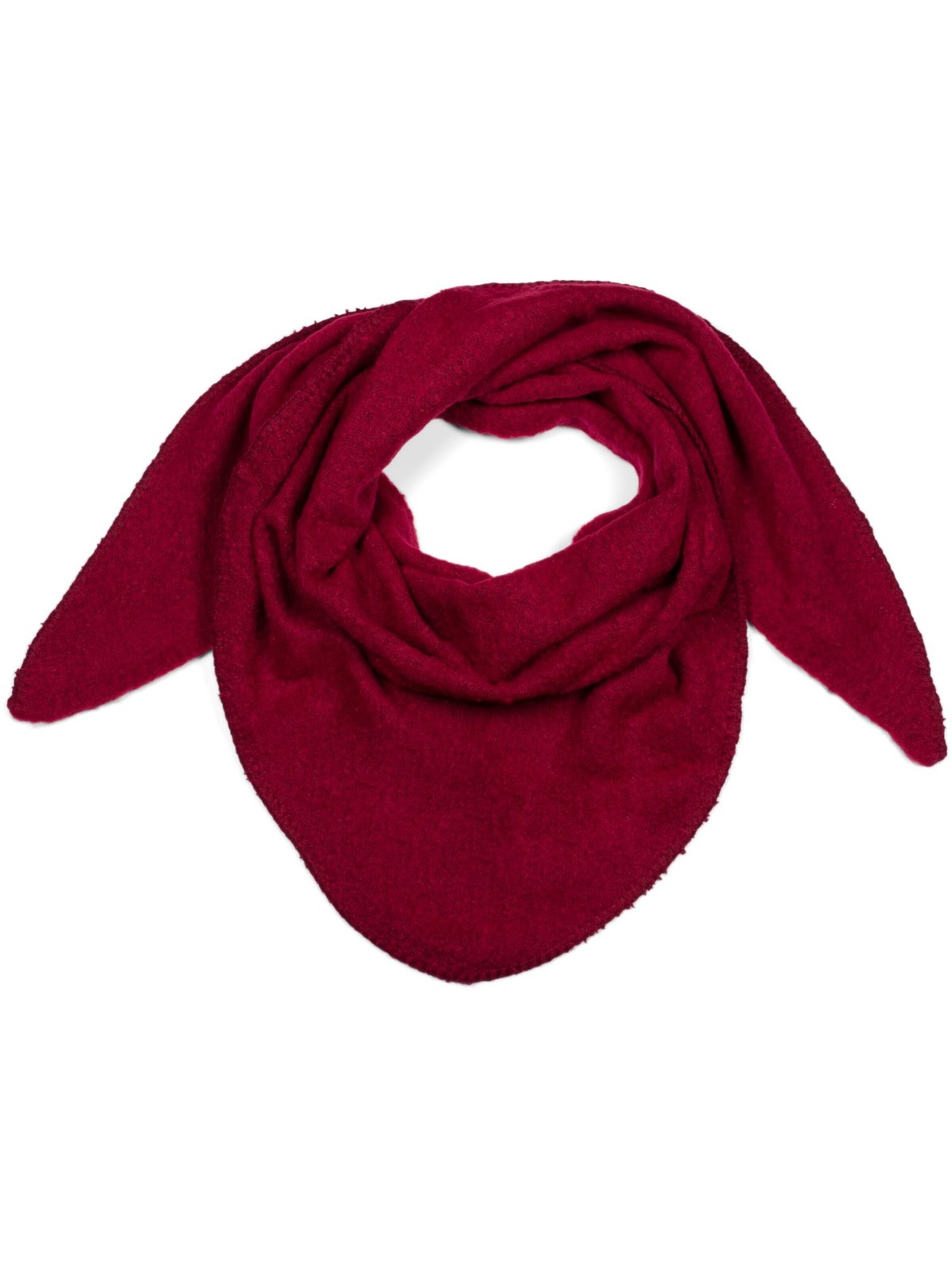 styleBREAKER Tuch 'Strick Dreiecktuch meliert'‌‌‌‌‌‌ in Rot: Vorderseite