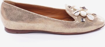 Tory Burch Flats & Loafers in 37 in Silver: front