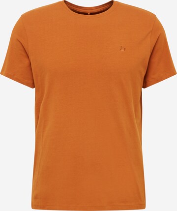 BLEND T-shirt 'Dinton' i brun: framsida