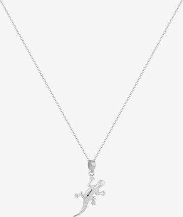 Nenalina Necklace 'Gecko' in Silver