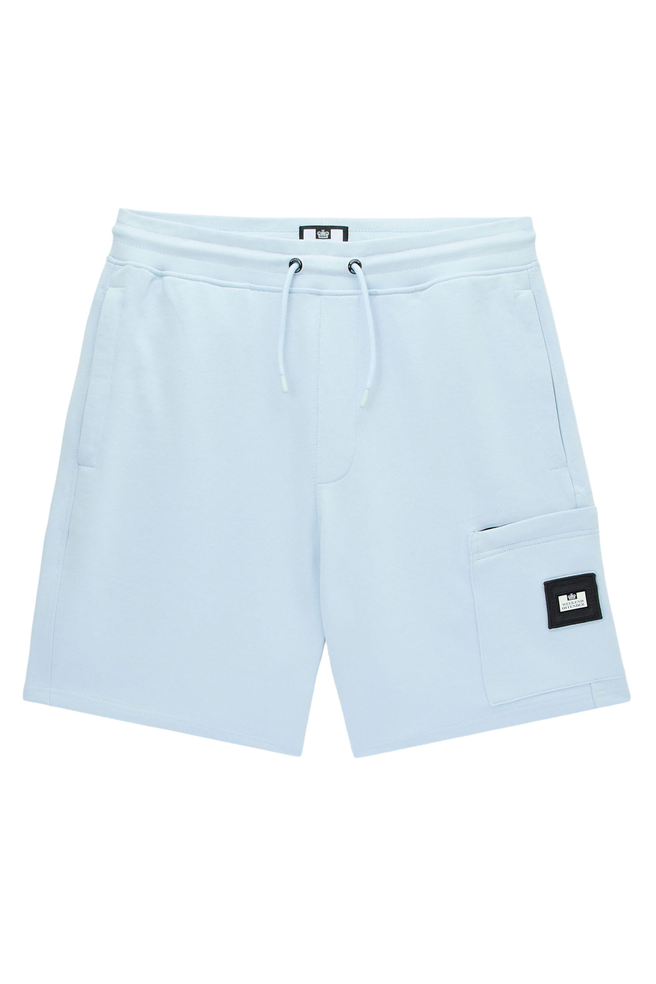Weekend Offender Loosefit Shorts 'Hawkins' in Blau: Vorderseite