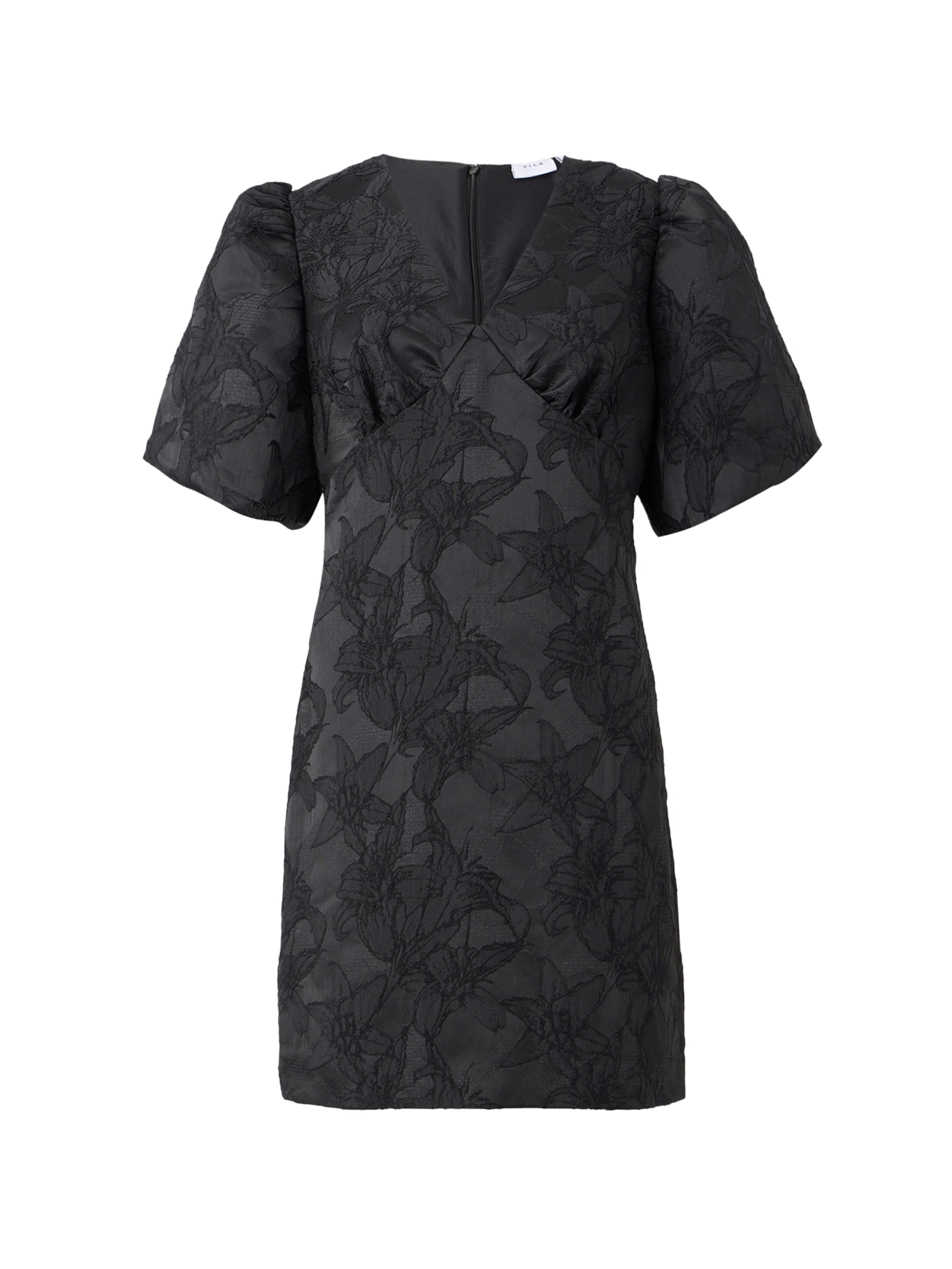 VILA - Vestido 'VIMAI' en negro: frente