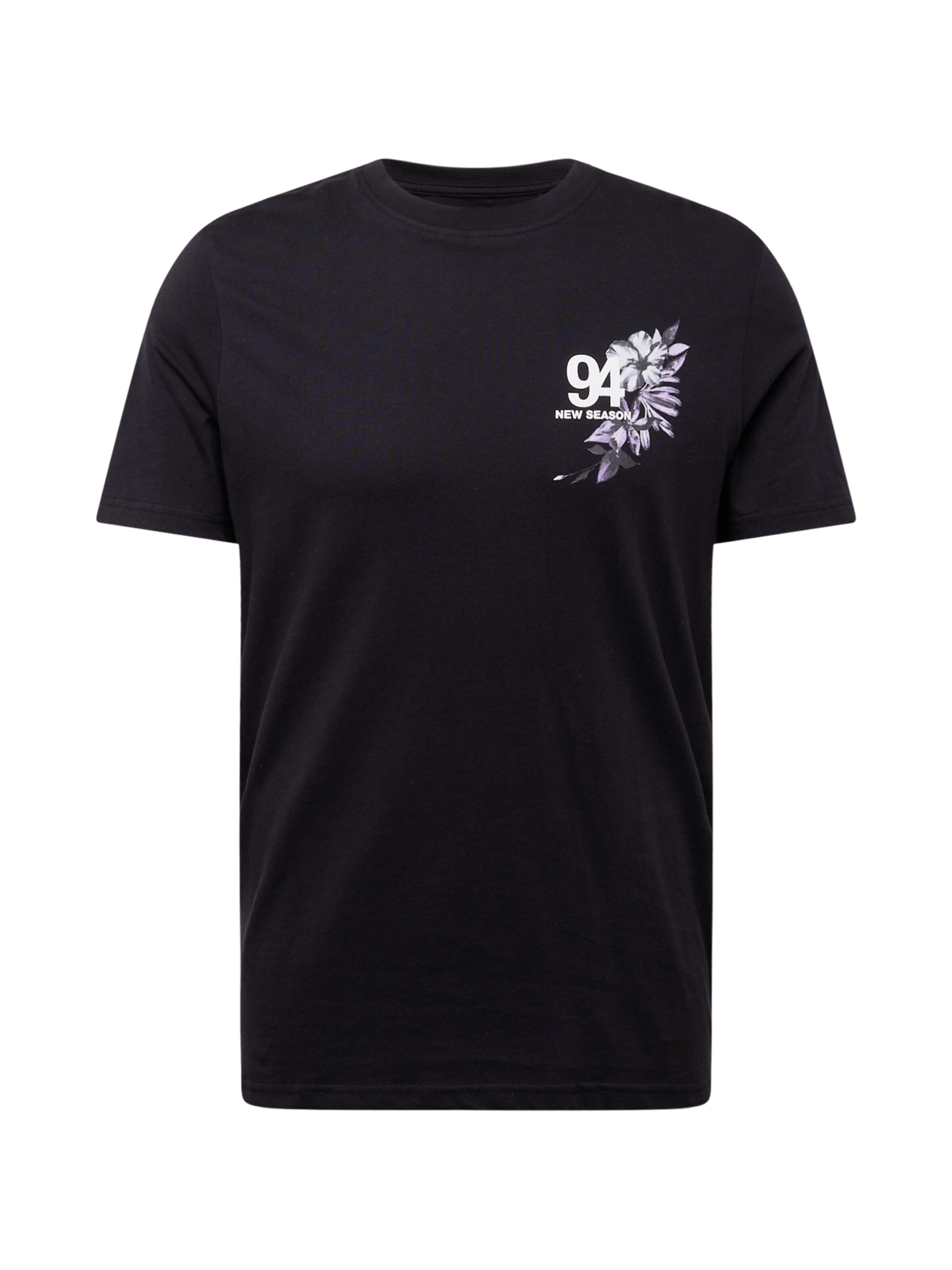 QS Shirt in Schwarz: Vorderseite