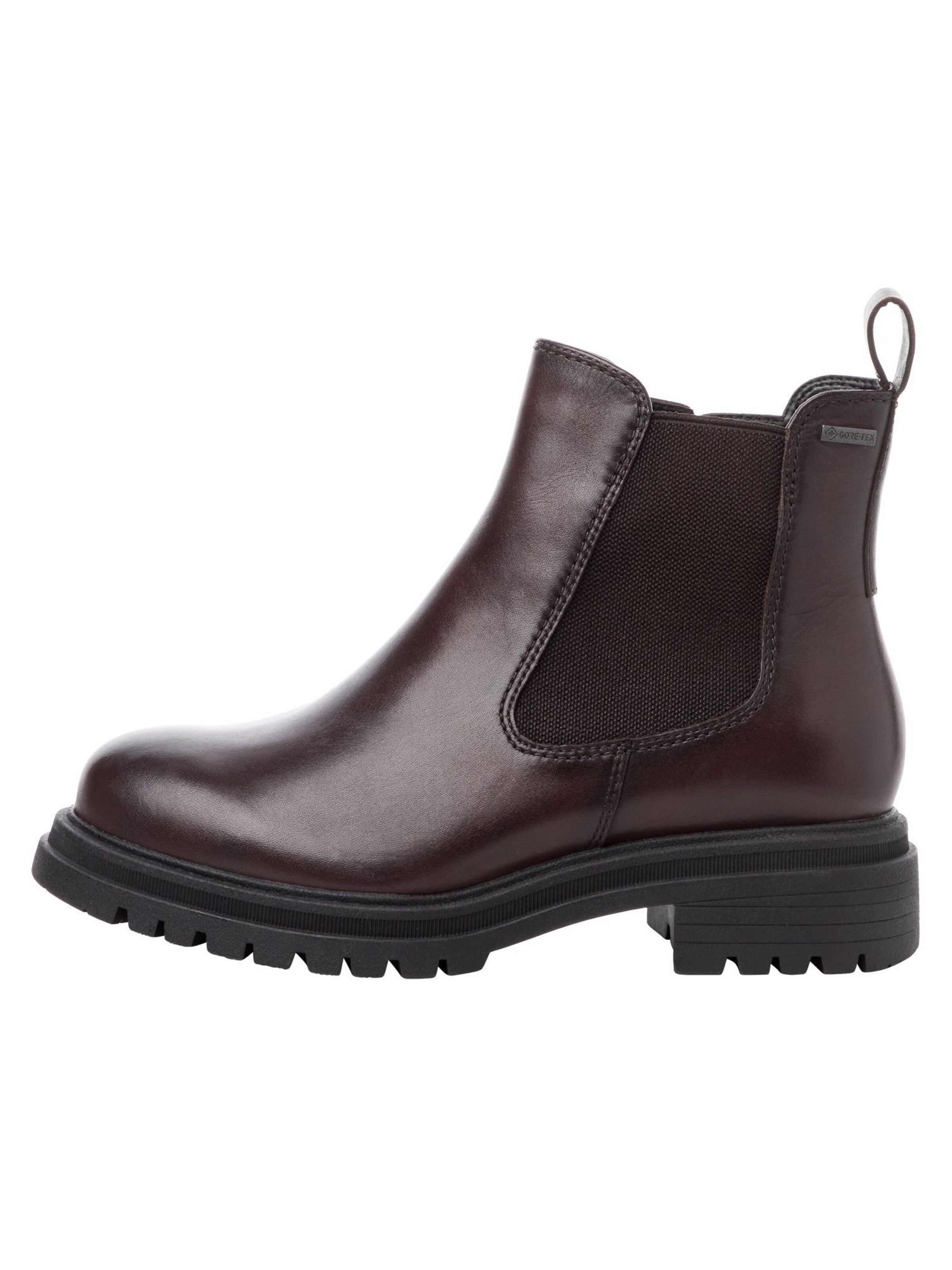 Tamaris Chelsea boots in Brown
