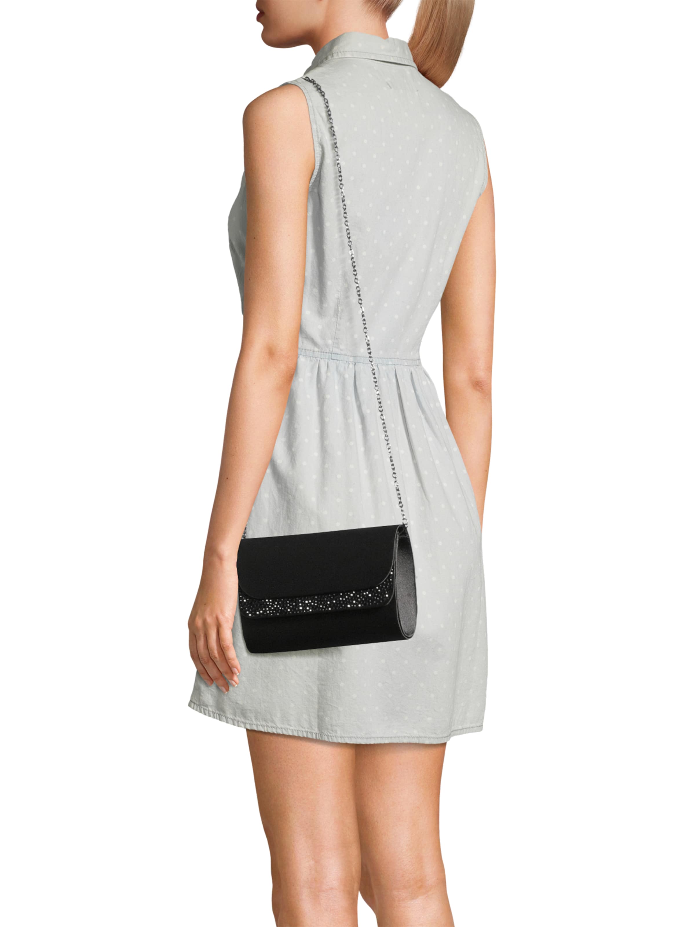 Pochette mascara en noir : devant