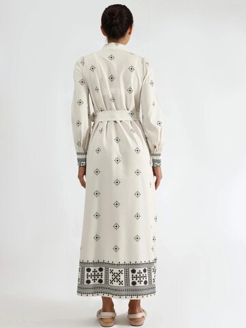 Abito camicia di MSN Collection in beige