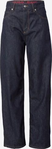 HUGO Regular Jeans 'Gisanna' in Blue: front