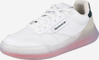 Reebok Classic Baskets basses 'Club C Legacy' en beige / vert foncé / blanc, Vue avec produit