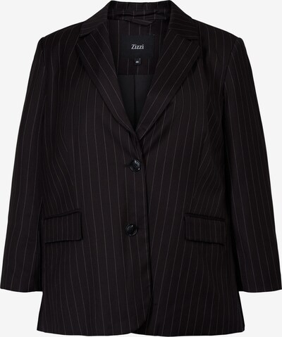 Zizzi Blazer in schwarz / weiß, Produktansicht