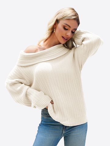 Imily Bela Pullover i beige