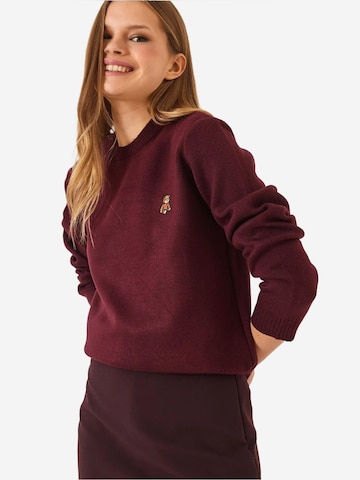 Pull-over 'Pullover' Bianco Lucci en rouge