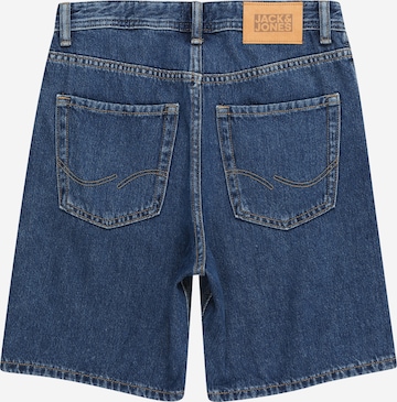 Jack & Jones Junior جينز واسع جينز 'CHRIS' بلون أزرق