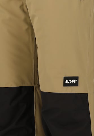 SLOPE Regular Skihose 'Kenwood' in Braun