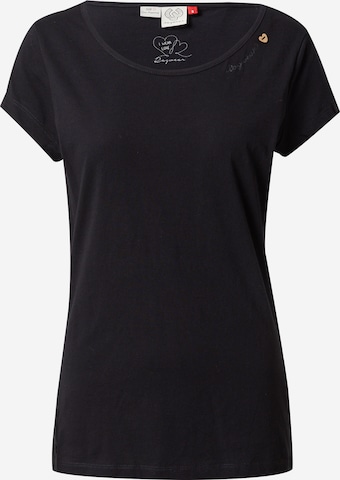 T-shirt 'MINTT' Ragwear en noir : devant