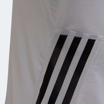 balta ADIDAS SPORTSWEAR Sportiniai marškinėliai 'Aeroready 3-Stripes'