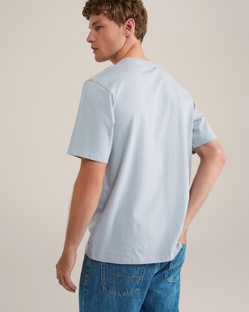 T-Shirt WE Fashion en bleu