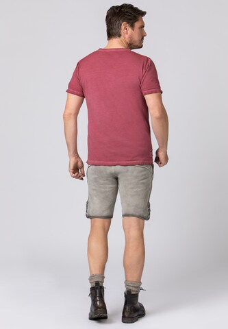 STOCKERPOINT Klederdracht shirt in Rood