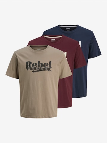 JJ Rebel Paita 'JREBRAKIM' värissä sininen: etupuoli