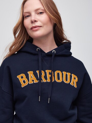 Barbour Sweatshirt 'Mayfield' in Blue