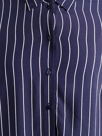 SAMOON Blouse in Blue