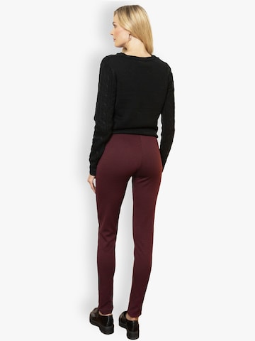 Skinny Pantalon HotSquash en rouge