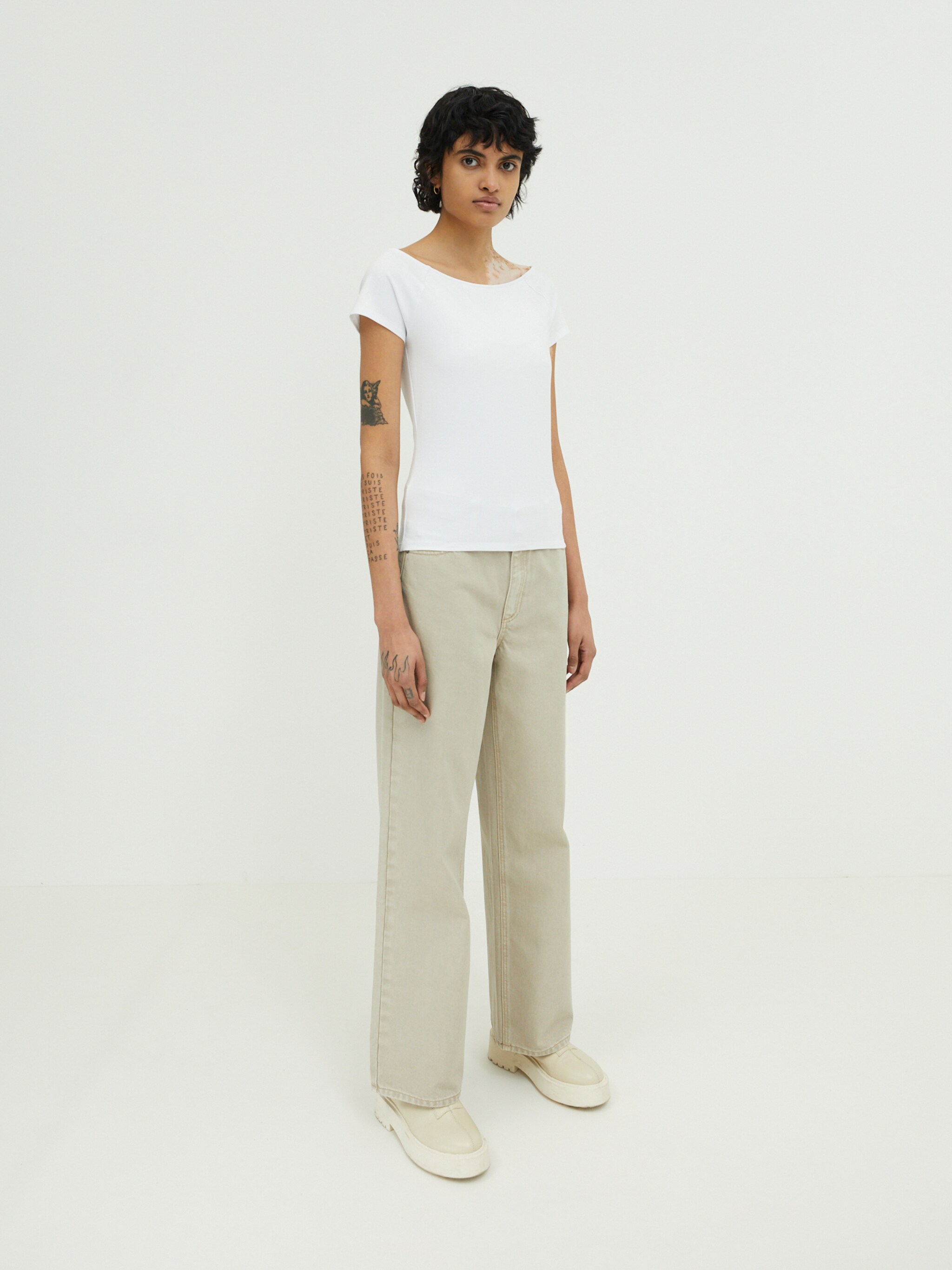 EDITED Producten Top 'Reagan' Wit