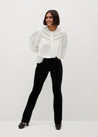 MANGO Blouse 'Parisien' in Wit