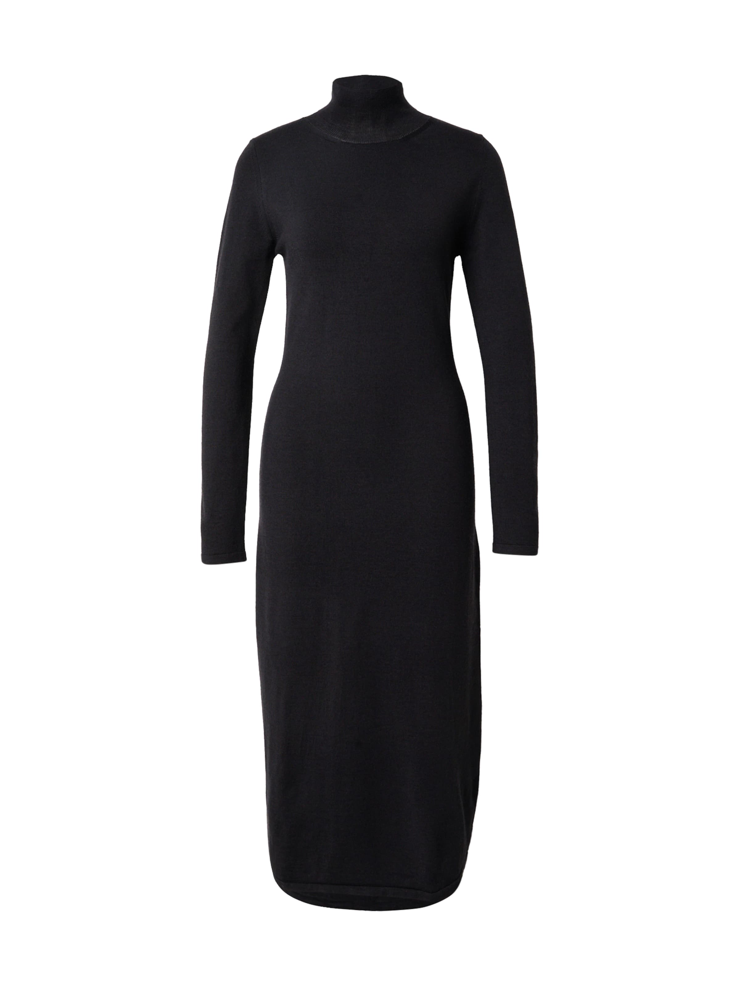 Rochie tricotat &#x27;OCROMA&#x27; de la Weekend Max Mara pe negru: față