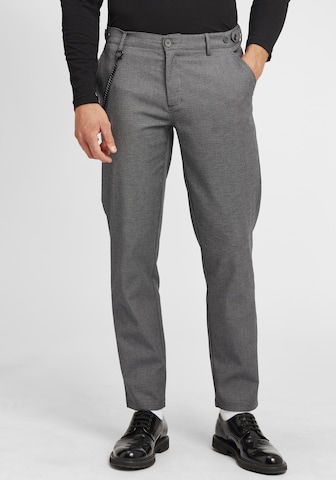 BLEND Regular Chino Pants 'Pinus' in Grey: front