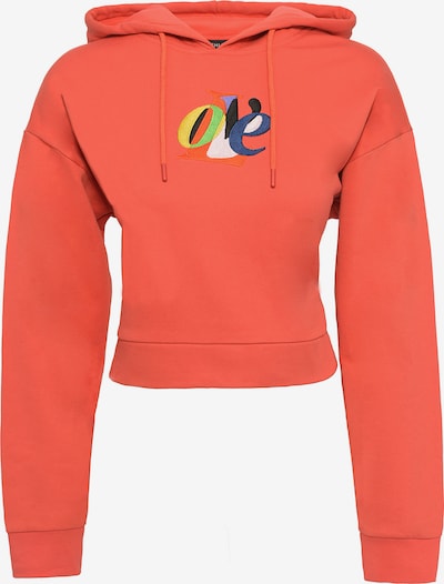 FRESHLIONS Sweat-shirt en mélange de couleurs / orange foncé, Vue avec produit