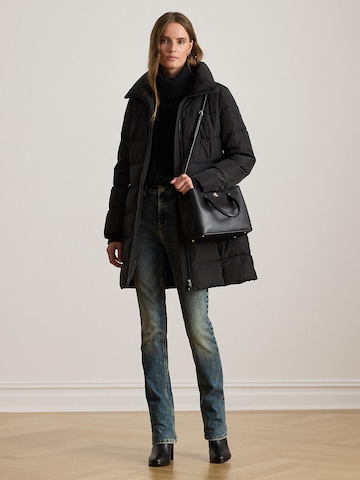Lauren Ralph Lauren Vinterfrakke i sort: forside