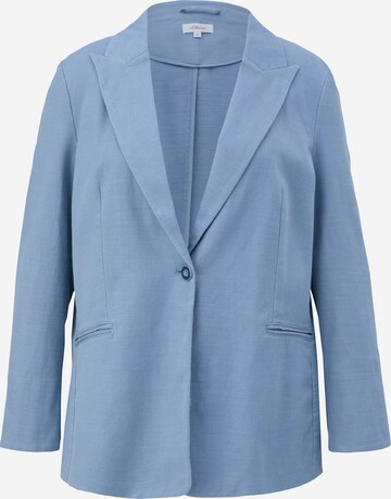 s.Oliver Blazer in Blue: front