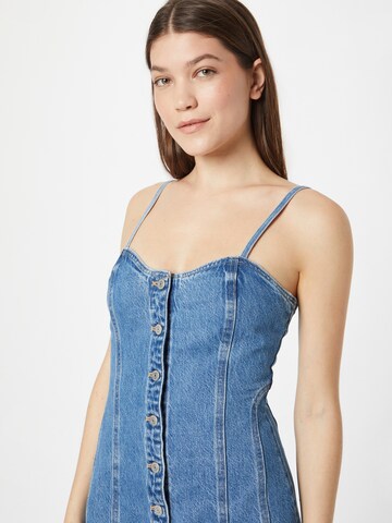 LEVI'S ® Kjole 'Malene Bustier Dress' i blå