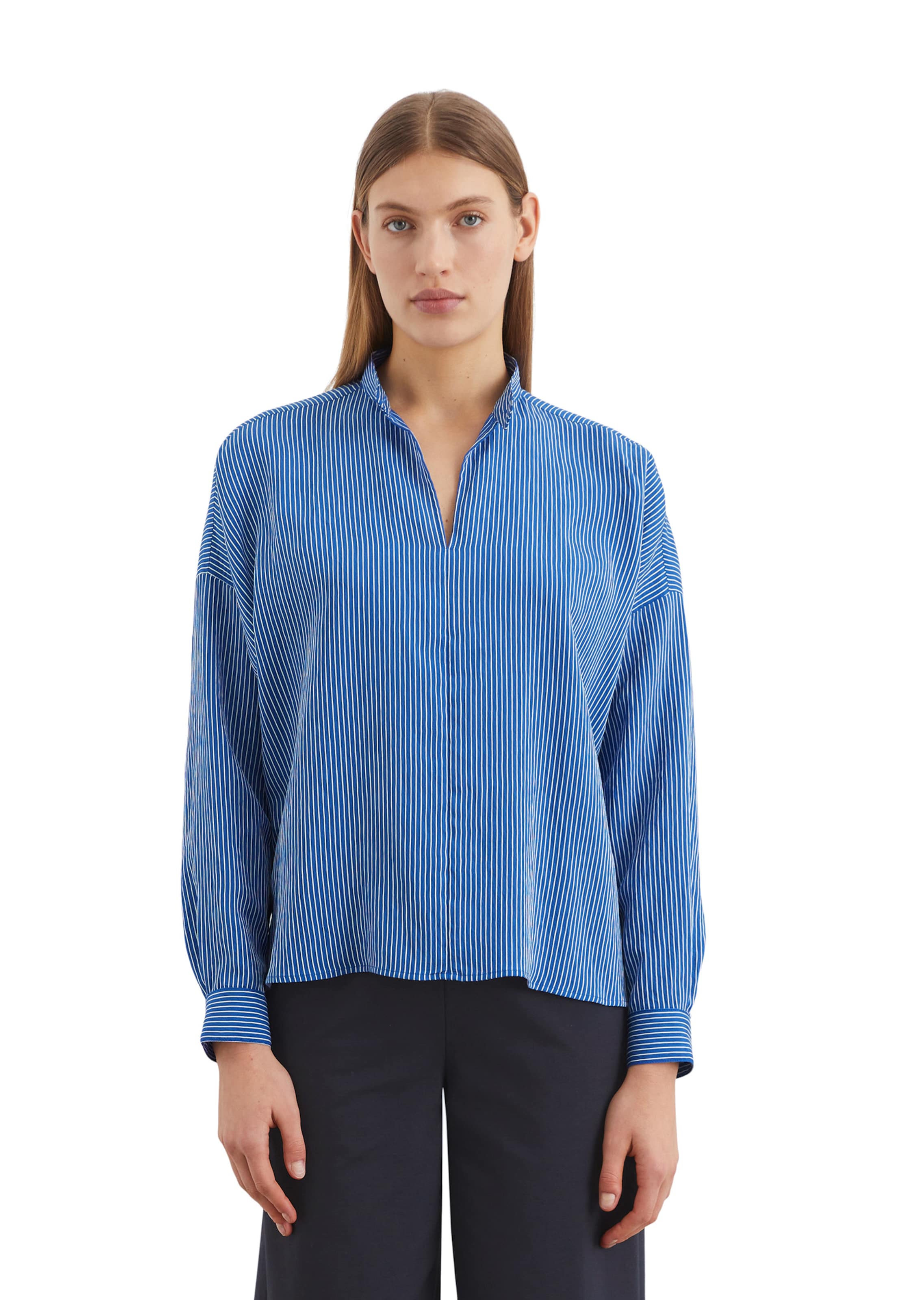 Marc O'Polo Blouse in Blue: front