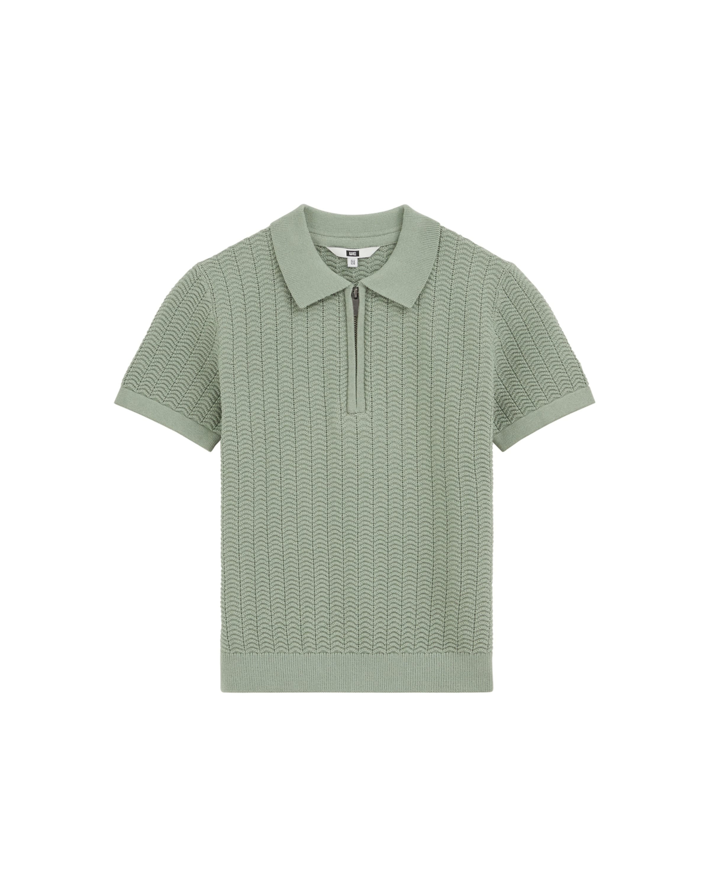 WE Fashion Neulepaita värissä vihreä: etupuoli