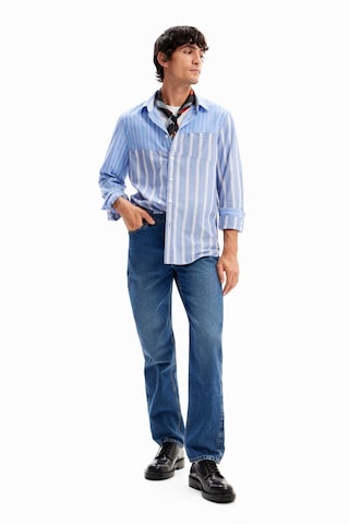Desigual - Regular Fit Camisa em azul