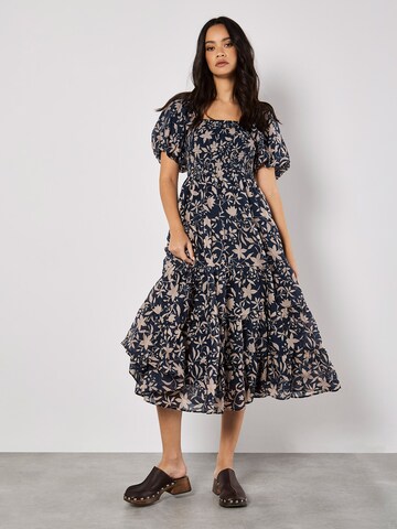 Apricot Dress ' ' in Blue: front
