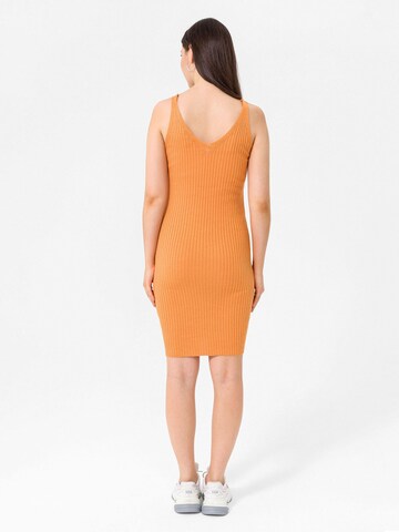 Robes en maille Dandalo en orange