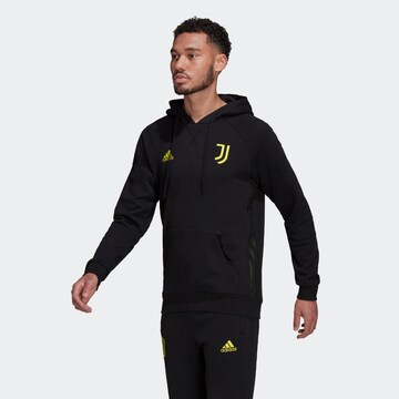 ADIDAS PERFORMANCE Athletic Sweatshirt in Black: front