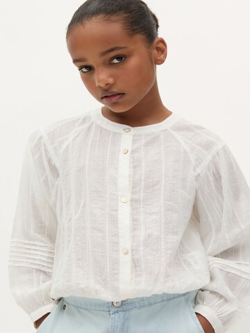 Scalpers Regular fit Blus 'Cecil' i vit